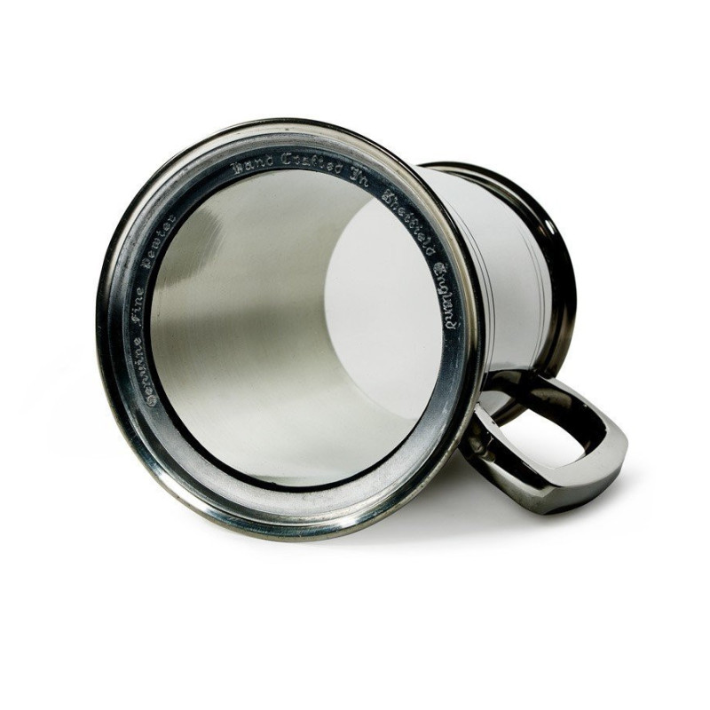 Double Lined Glass Base Tankard