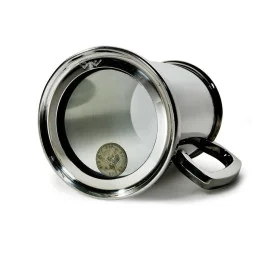 Kings Shilling Tankard with Glass Base