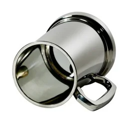 Kings Shilling Tankard with Glass Base