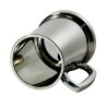 Kings Shilling Tankard with Glass Base
