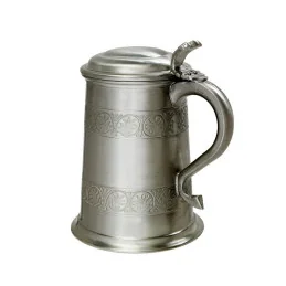 Medieval Pewter Tankard