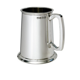 Plain Pewter Tankard