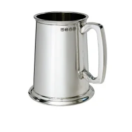 Plain Pewter Tankard