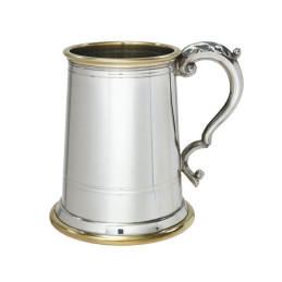 Wortley Pewter and Brass Tankard