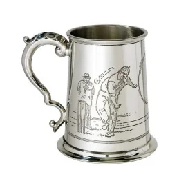 Cricket Scene Tankard