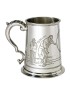 Cricket Scene Tankard