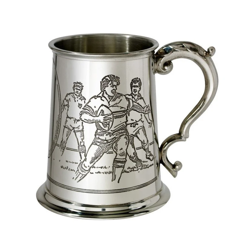 Rugby Scene Tankard