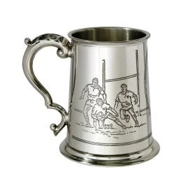Rugby Scene Tankard