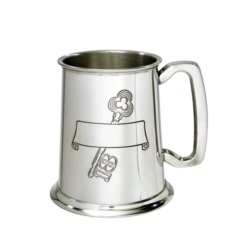 18 key Stamp Tankard