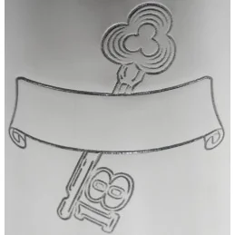 18 key Stamp Tankard