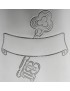 18 key Stamp Tankard