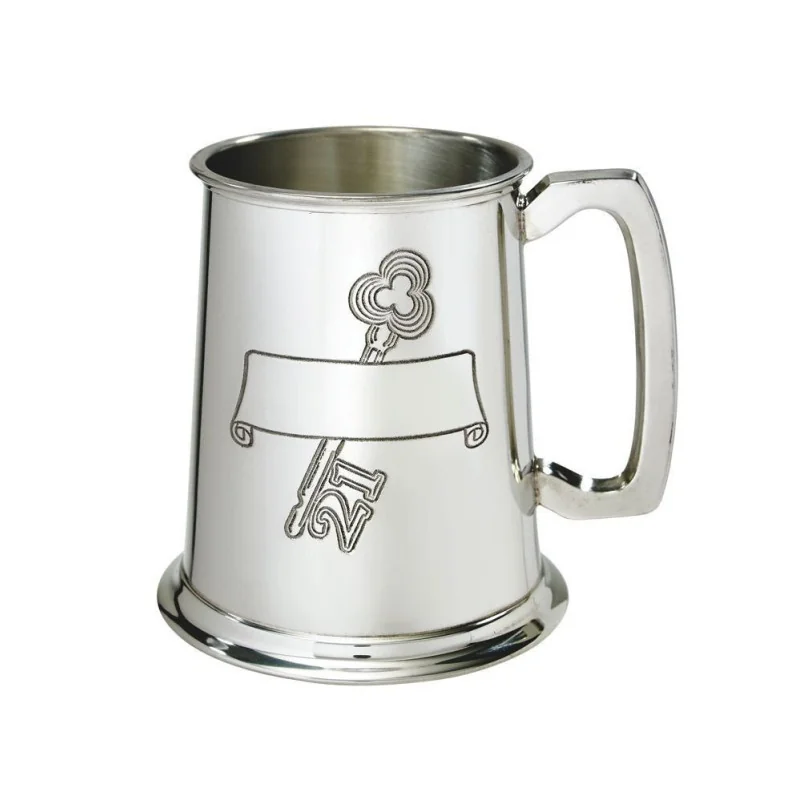 21 Key Stamp Tankard