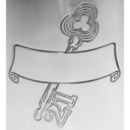 21 Key Stamp Tankard