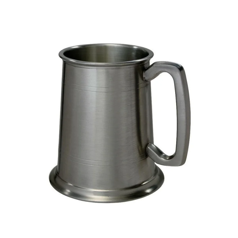 Antique Finish Pewter Tankard