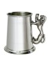 Lion Handle Pewter Tankard