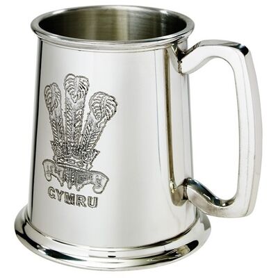 Prince of Wales Feathers Tankard