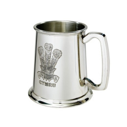 Prince of Wales Feathers Tankard