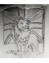 Union Jack Lion Handle Tankard