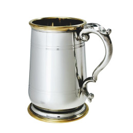 Hallam Pewter & Brass Tankard