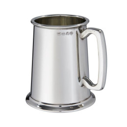 Plain Glass Base Heavy Tankard