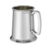 Plain Glass Base Heavy Tankard
