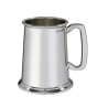 Plain Glass Base Heavy Tankard