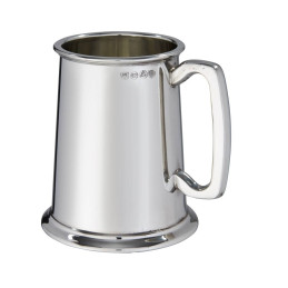 Plain Heavy Pewter Tankard