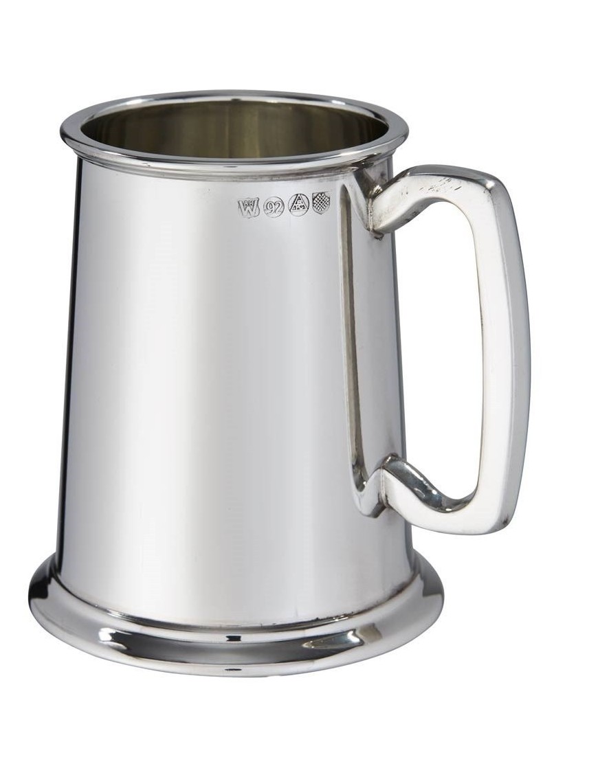 Plain Heavy Pewter Tankard