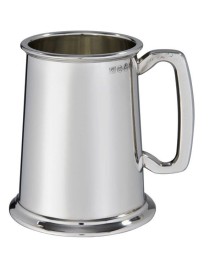 Plain Heavy Pewter Tankard
