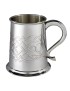 Islay Celtic Embossed Pewter Tankard
