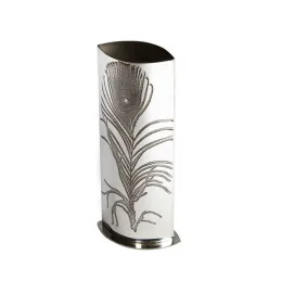 Peacock Bud Vase
