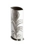 Peacock Bud Vase