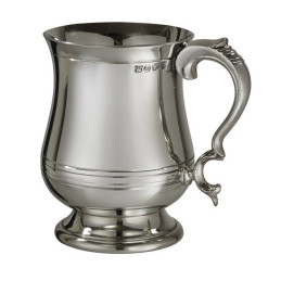 Georgian Heavy Pewter Tankard