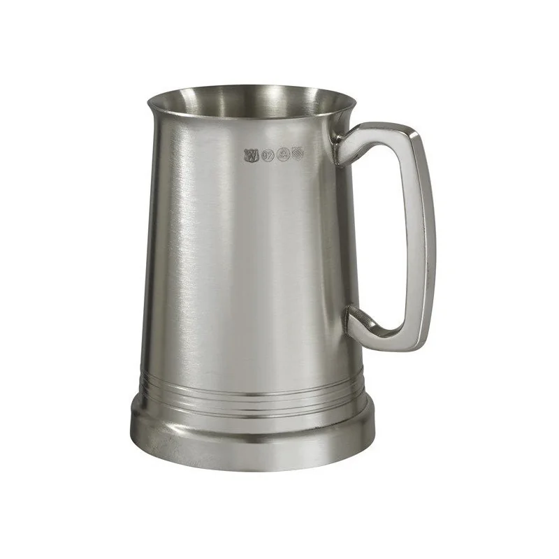 Hereford Satin Pewter Tankard