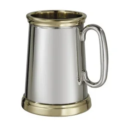 Wortley Pewter and Brass Tankard