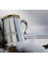 Pewter and Brass Worcester Tankard
