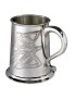 Skye Celtic Embossed Pewter Tankard