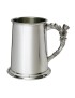 Thistle Handle Pewter Tankard