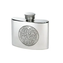 Celtic Circle Kidney Flask 2oz