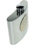 Celtic Gold Pewter Kidney Hip Flask