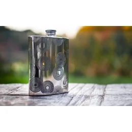 Millstones Kidney Hip Flask