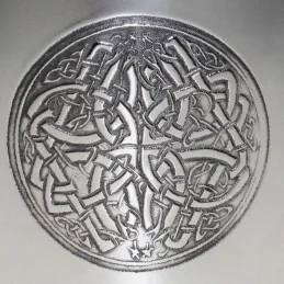 Celtic Circle Kidney Hip Flask