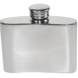 Celtic Knot Pewter kidney Hip Flask 2oz
