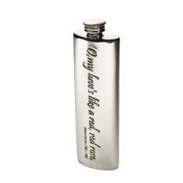 My Luv Burns Rose Purse Flask