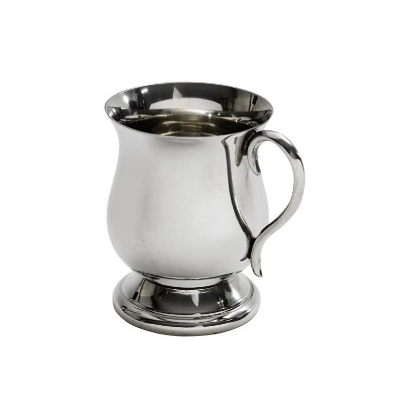 Georgian Pewter Baby Mug