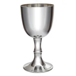 Red Wine Pewter Goblet