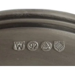Antique Finish Plate Small