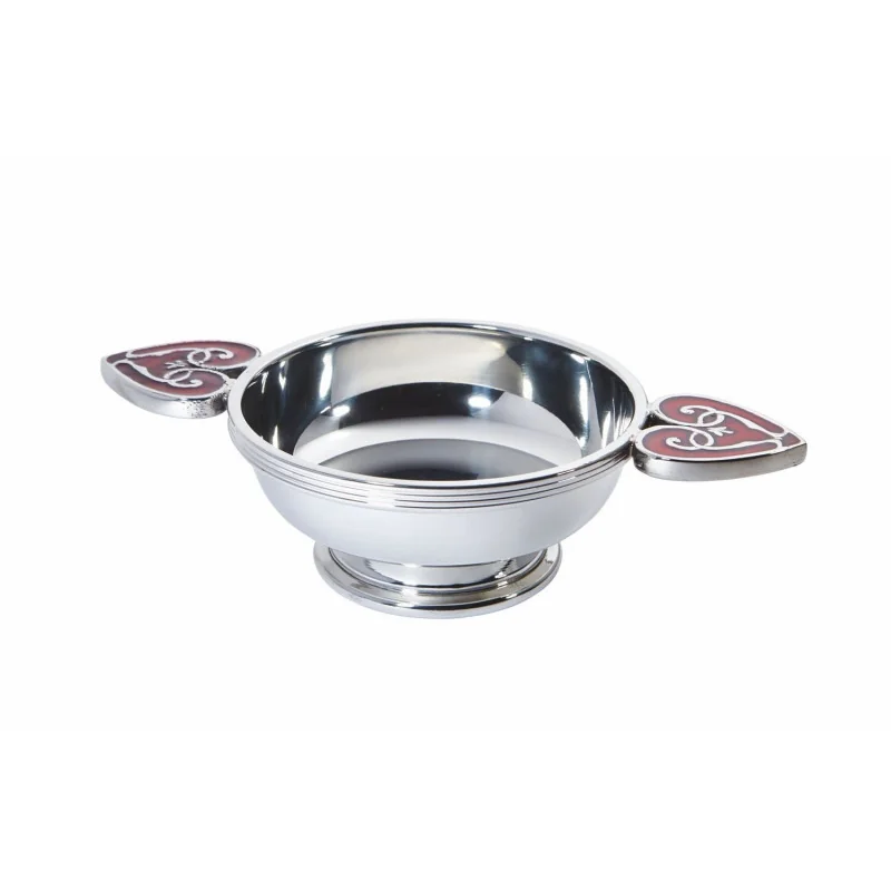 Red Heart Highlands Pewter Quaich Red Heart Highlands Pewter Quaich