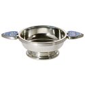 Blue Heart of the Highlands Pewter Quaich