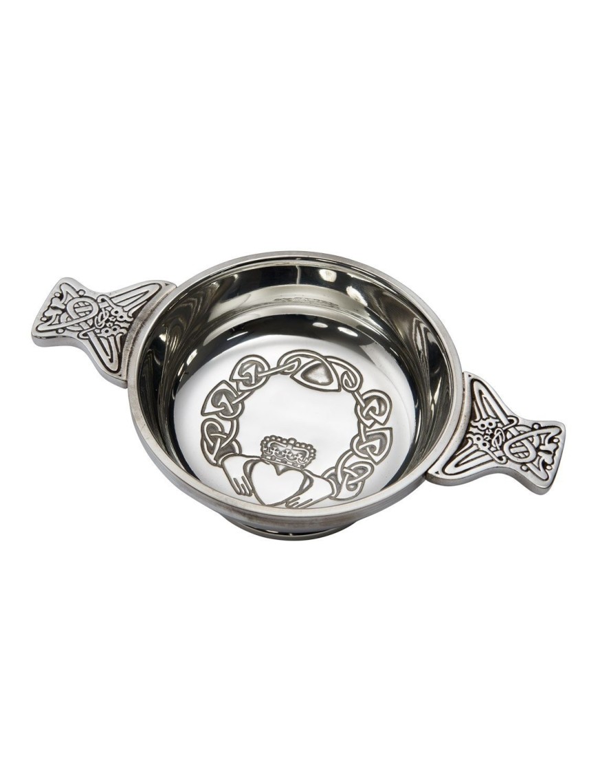 Claddagh Pewter Quaich